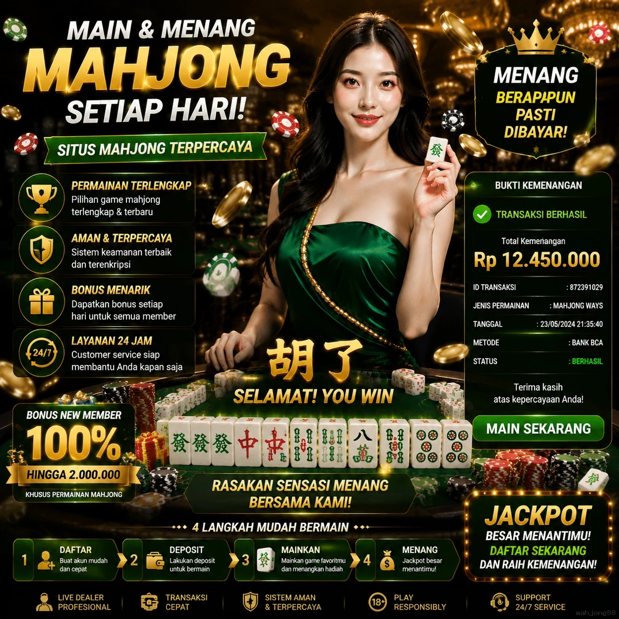 mahjong88: Keunggulan Peraplikasian Bertanggung Jawab untuk Pengguna Indonesia